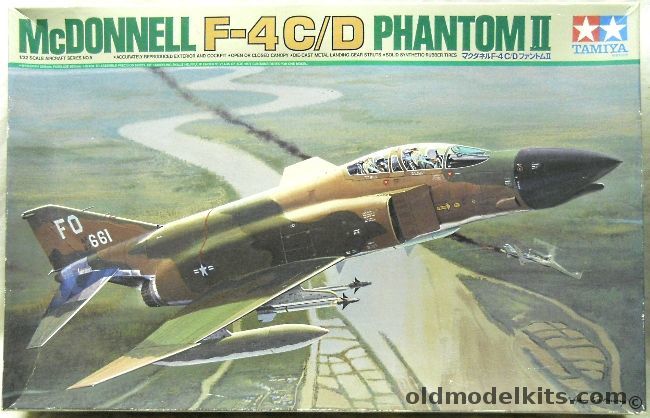 Tamiya 1/32 McDonnell F-4C/D Phantom II, 60305-8800 plastic model kit